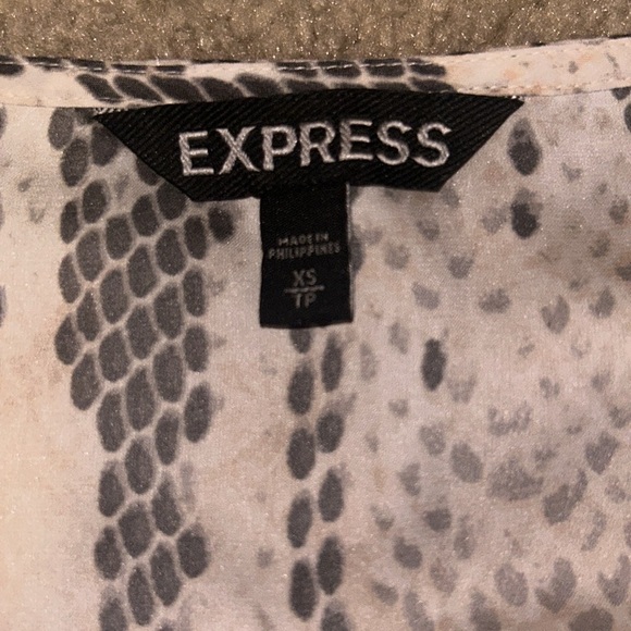 Snake Print Women's Top - Picture 2 of 3